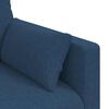 vidaXL Sofa Blau Gesamtabmessungen: 198 x 78 x 80 cm (B x T x H) Samt