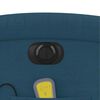 vidaXL Massagesessel Elektrisch Blau Samt