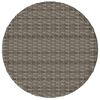 vidaXL 3-tlg. Bistro-Set mit Kissen Grau Poly Rattan