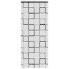 vidaXL Duschrollo mit Kassette 100x240 cm Stoffbreite 96 cm