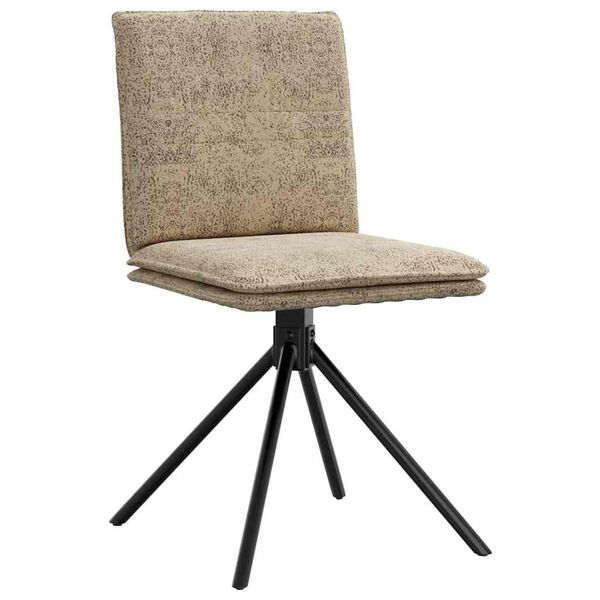 vidaXL Esszimmerst&uuml;hle 6 Stk. Hellgrau Wildleder-Optik