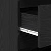 vidaXL Sideboard 2 pcs Schwarz 70 x 41 x 75 cm Holzwerkstoff