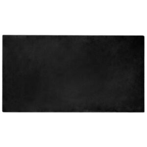 vidaXL Kunstfell Hasen Teppich Olite Schwarz 60 x 110 cm Polyester