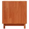 vidaXL Hundeh&uuml;tte Wachsbraun 90 x 60 x 67 cm Massives Kiefernholz