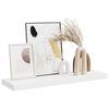 vidaXL Schweberegal Wei&szlig; 80x23,5x3,8 cm MDF