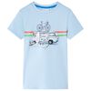 Kinder-T-Shirt Hellblau 104