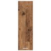 vidaXL H&auml;ngeschrank mit T&uuml;r Altholz 30 x 31 x 100 cm Holzwerkstoff