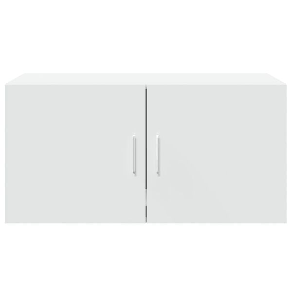 vidaXL Wandschrank Wei&szlig; 80x42,5x40 cm Holzwerkstoff