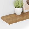 vidaXL Wandregal 2 pcs Braun 90 x 23,5 x 4 cm Holzwerkstoff