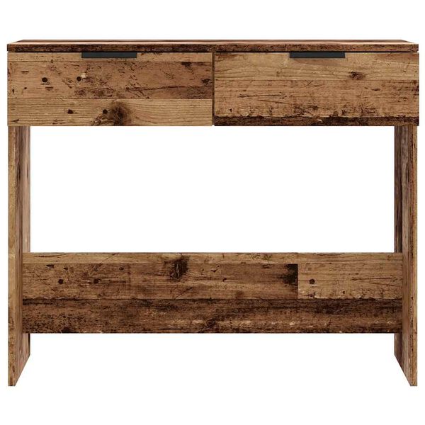 vidaXL Konsolentisch Altholz-Optik 90x36x75 cm Holzwerkstoff