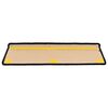 vidaXL Stufenmatten Selbstklebend 10 Stk 65x21x4 cm Schwarz Grau