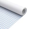 vidaXL M&ouml;belfolien Selbstklebend Mattwei&szlig; 90x500 cm PVC