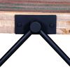 vidaXL Couchtisch mit V-Beinen Altholz Teak