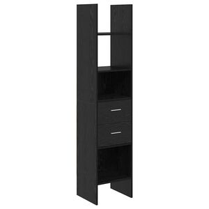 vidaXL B&uuml;cherregal 2 Ebenen 40 x 35 x 180 cm Holzwerkstoff