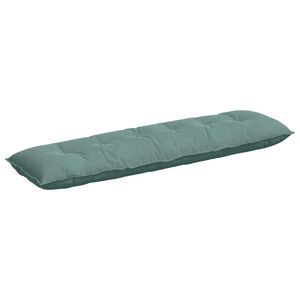 vidaXL R&uuml;ckenkissen Meergr&uuml;n 180 x 50 cm Cordstoff