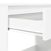 vidaXL Schreibtisch mit Schubladen Wei&szlig; 100 x 50 x 78 cm Holzwerkstoff
