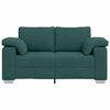 vidaXL Sofa Dunkelgr&uuml;n 160 x 77 x 82 cm Stoff