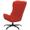 vidaXL Relaxsessel Rot Kunstleder