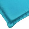 vidaXL Sonnen-Lounger Kissen T&uuml;rkis 180 x 60 x 4 cm Oxford-Stoff