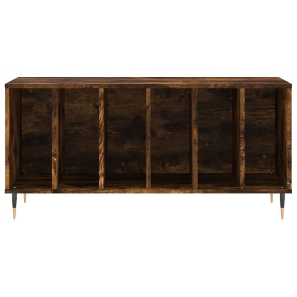 vidaXL Plattenschrank Räuchereiche 100x38x48 cm Holzwerkstoff