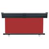 vidaXL Balkon-Seitenmarkise 145x250 cm Rot