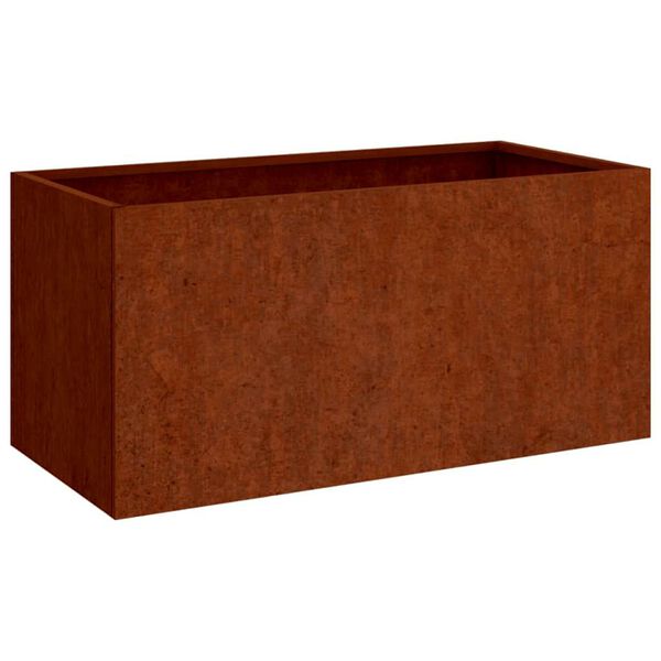 vidaXL Pflanzk&uuml;bel 62x30x29 cm Cortenstahl