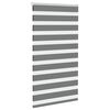 vidaXL Doppelrollo Dunkelgrau 75x100 cm Stoffbreite 70,9 cm Polyester