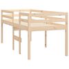 vidaXL Hochbett 90x190 cm Massivholz Kiefer