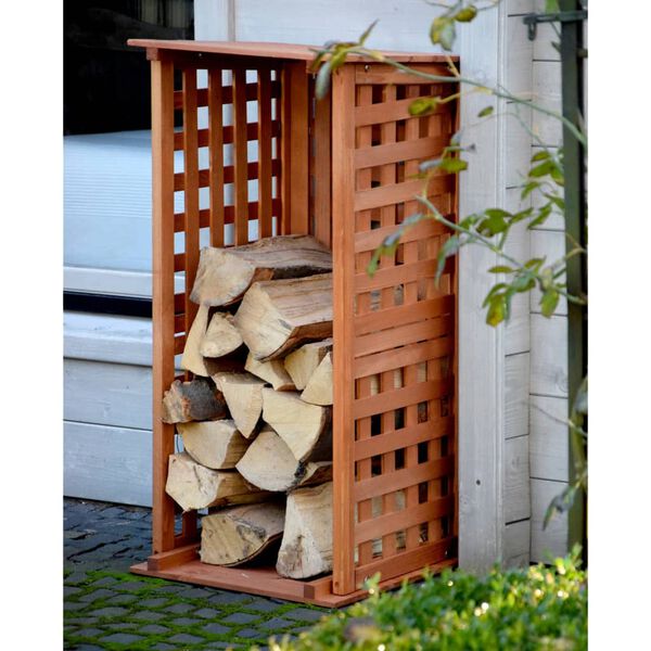 dobar Green Label Kaminholzregal Braun