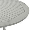 vidaXL 5-tlg. Garten-Essgruppe (150&ndash;200) x 100 cm Massivholz Akazie Grau