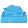 vidaXL Handt&uuml;cher FROGN 2 Stk. T&uuml;rkis 100x200 cm 360 g/m&sup2;