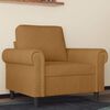 vidaXL Sessel Braun 60 cm Samt