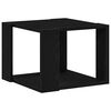 vidaXL Couchtisch Schwarz Eichen-Optik 40 x 40 x 30 cm Holzwerkstoff