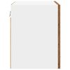 vidaXL H&auml;ngeschrank mit Speicher Altholz 40 x 31 x 40 cm Holzwerkstoff