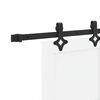 vidaXL Schiebet&uuml;r ORKDAL Wei&szlig; 61 x 198,5 cm Massives Kiefernholz