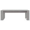 vidaXL Couchtisch Grau Sonoma 102x50x35 cm Holzwerkstoff