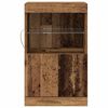 vidaXL LED-Sideboard Altholz 41 x 37 x 67 cm Holzwerkstoff