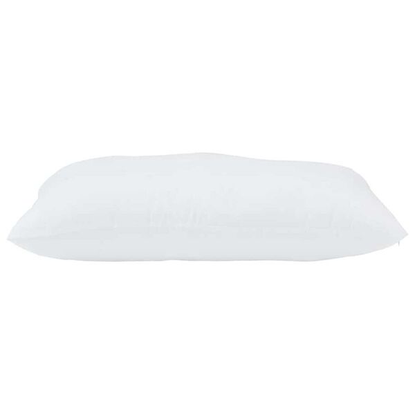 vidaXL Kopfkissen mit Kissen Wei&szlig; 61 x 41 x 20 cm Polyester