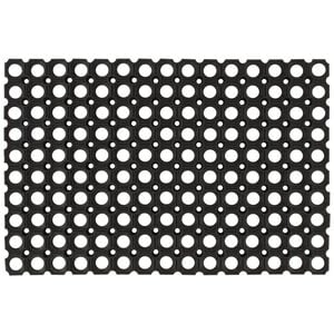 vidaXL Fu&szlig;matte Rechteckig 40x60 cm Gummi