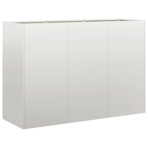 vidaXL Pflanzk&uuml;bel 120x40x80 cm Edelstahl