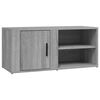 vidaXL TV-Schrank Grau Sonoma 80x31,5x36 cm Holzwerkstoff