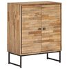 vidaXL Sideboard-Set 3-tlg. Recyceltes Teakholz