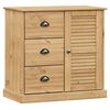 vidaXL Highboard VIGO 78x40x175 cm Massivholz Kiefer