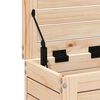 vidaXL Gartenhocker 62x31,5x52 cm Massivholz Kiefer