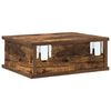 vidaXL Nachttisch Ger&auml;ucherte Eiche 40 x 31 x 15 cm Holzwerkstoff