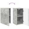 vidaXL TV-Schrankset 8 pcs Beton Grau Holzwerkstoff