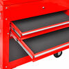 vidaXL Werkzeugwagen Rot 70,5 x 37 x 71 cm Stahl