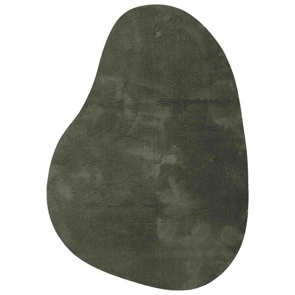 vidaXL Bereichsteppiche HUARTE Waldgr&uuml;n 140 x 200 cm Polyester
