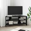 vidaXL EckTVSchrank Schwarz 102x40,5x45cm Holzwerkstoff