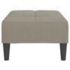 vidaXL Fu&szlig;hocker Hellgrau 78x56x32 cm Samt